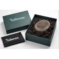 SILENZO · Skin Line Prótesis capilar indetectable malla suiza Moreno Natural 50%