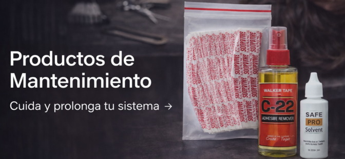 cintas y pegamento para prótesis capilares